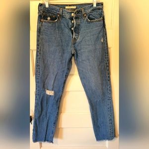 Levi's wedgie high waisted women's jeans